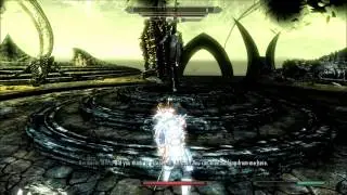 The Elder Scroll V Skyrim: Dragonborn PC HD Boss Fight: Miraak (Warrior)