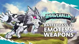 Emotes & Ninpō: Unsealed | Battle Pass 12 Reveal | Brawlhalla