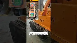 6140 Crawler Wood Chipper Operation Guide: Complete Process of Fluid Addition, Startup and Shutdown