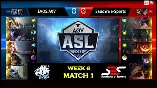 ASL 2018 Season 1 Week 6 - EVOS.AOV VS SAUDARA ESPORT (Match 1)