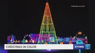 Christmas in Color drive-through light show opens at Roaring Springs