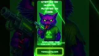 Inside the Toxic Cats NFT Community: Rarity, Art & Utility. #ToxicCats #NFTCommunity #KaspaNFT #nft