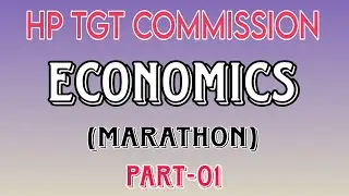 ECONOMICS MCQs MARATHON (PART-1) #hptgt