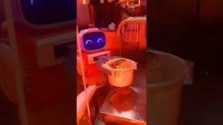 Cute robot serving us Ice Cream! Please subscribe to our channel. Thank-you.#robot #food #kids