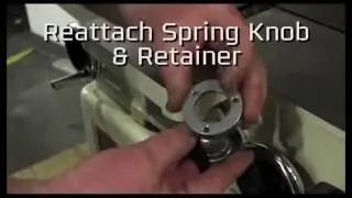 JET Jointer - Cutter Head Guard Adjustment