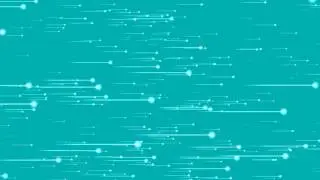 4K Clean Cyan ♡ Hyperspace ♡ Stars Animation 60fps Motion Background 2160p AA VFX