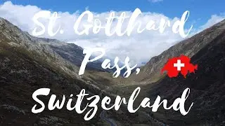 🏔️ St. Gotthard Pass, Switzerland Drone Flight Video | World from Above