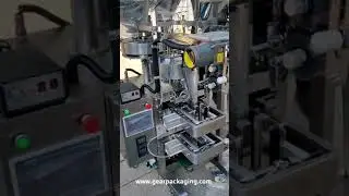 Automatic powder granule mixed material bag filling sealing vertical packaging machine