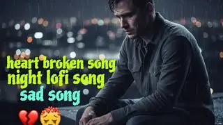 Heart Broken 💔 Night Lofi | Mood Off Song | Painful Love Story #sadsong #slowedandreverb #viral