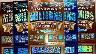 Билеты Instant Millions за 20 долларов!
