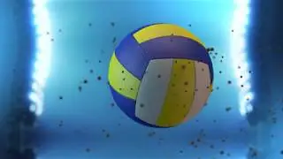 Volleyball logo animation intro ( ID-0305 )