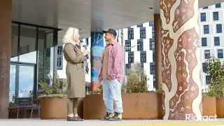 What&rsquo;s the story of the artwork outside the UC Ngunnawal Centre?