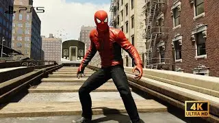 Spider-Man Remastered PS5 - Last Land Free Roam Gameplay