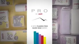 Pro by Swix: Fluoro free glide wax for ski and snowboard
