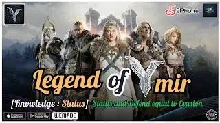 [Legend of YMIR] - Status and Defend to Evasion - About character status, is defense the same as ...