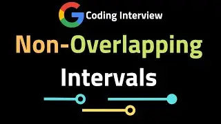 Non Overlapping Intervals - Leetcode 435 - Greedy Algorithms