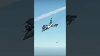 Fighter Jet Drops Missile Mid-Air in Epic Maneuver!