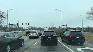 Drive Harvey, IL west to Orland Park,IL 4k 159th Route 6