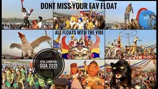 Carnival Goa 2021 | Missed ? we got you covered, see all the floats in One Video| #VivaCarnival