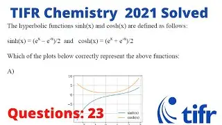 TIFR Chemistry  2021 Solved  Questions 23