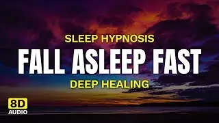 🧘 Deep Sleep Hypnosis and Guided Meditation 💤  INNER HEALING - 8D Dark Screen - Heal While You Sleep