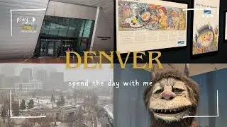 Denver Art Museum | The Wild Things Exhibit | Crochet Vlog
