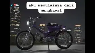 jika hayalanmu terwujud bersyukurlah #streetcub #cub #motor #custom #honda #70  #pitung