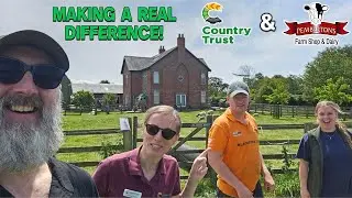 ВИЗИТ НА ФЕРМУ ПЕМБЕРТОНОВ! ВИЗИТ В COUNTRY TRUST (поход и беседа)