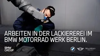 Arbeiten in der Lackiererei im BMW Motorrad Werk Berlin | BMW Group Careers.