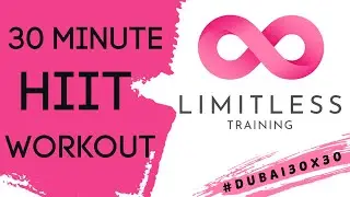 DAY 26 - LIMITLESS TAKEOVER WITH THE DUBAI FITNESS CHALLENGE! BODYWEIGHT HOME HIIT WORKOUT!