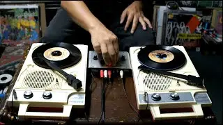 Disco + Funk Playlist ║ Columbia GP-3 Portable Turntable