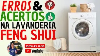Principais erros e acertos na lavanderia segundo o Feng Shui