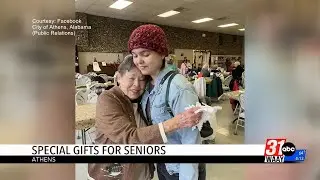 Athens youth spread joy to seniors with festive handmade gifts