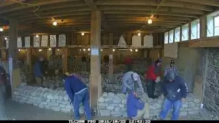 Dry Stone Wall: One Day Indoor Workshop TIme Lapse
