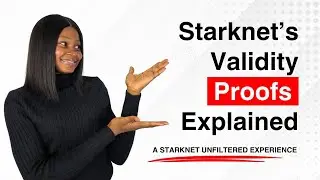 Starknet's Validity Proofs Explained | A Starknet Unfiltered Experience