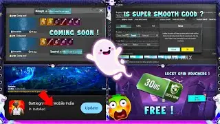 BGMI 4.0 UPDATE | IS SUPER SMOOTH GOOD ? | ALL FEATURES | FREE LUCKY SPIN VOUCHERS 