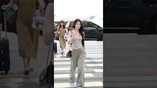 ((G)I-DLE) SHUHUA AIRPORT DEPARTURE 🛫 ✈️ [250729] #gidle #shuhua #kpop