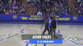 22/23 Acorn Tiger Senior Night