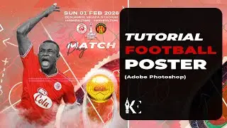 Simba Sc Vs Esperance de Tunis {Football Poster Tutorial}