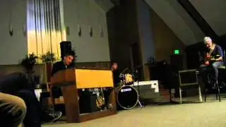 Tony Monaco, Fareed Haque, Greg Fundis April 2016.