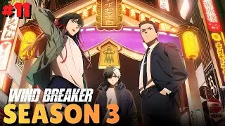 Wind Breaker Season 3 Episode 11 / The Face off😱😱#anime #shortvideo #windbreaker #manga