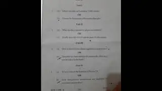 #msc (biotechnology)previous year question paper 2023# (paper 101 = cell biology  and biomolecules)