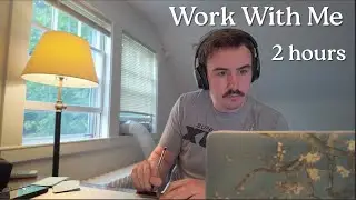 Work With Me | 2 Hour Screenwriting Session (Silent Writing)