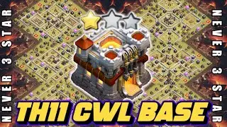 ANTI 3 STAR TH11 WAR / TROPHY / CWL BASE WITH COPY LINKS || TH11 BASE LAYOUT ANTI E-DRAG || TH11 CWL