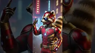 #ironam + #raccoon ..#marvel #avengers #marvelstudios #ironmanstatus