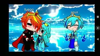 serie de agua y fuego 3/5  💙💦❤🔥