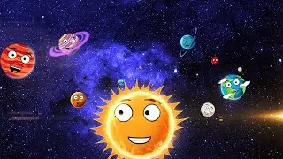 Să &icirc;nvățăm planetele - c&acirc;ntece animate pentru copii