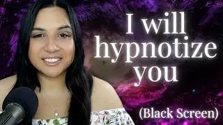 Sleep Hypnosis | When Even Your Thoughts Need to Lie Down (Black Screen/ 3 Hour)