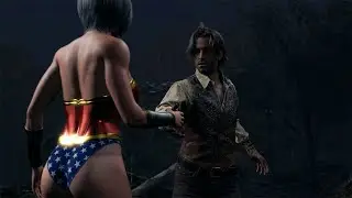 АДА ВОНГ ЧУДО-ЖЕНЩИНА МОД ✨ RESIDENT EVIL 4 REMAKE (DEDRAZ MOD) CUTSCENE 8