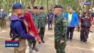 Defence Forces Chief Inspects Mine Clearance Operations in Surin